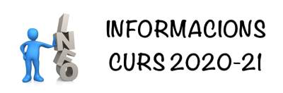 Informacions curs 2020-21